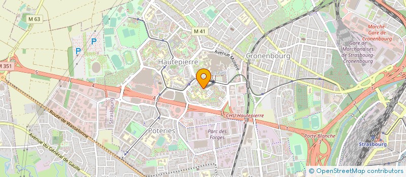 localisation de l'entreprise MONSIEUR DJAMEL BRAHIMI à STRASBOURG