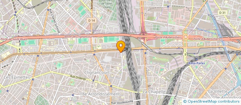 localisation de l'entreprise MONSIEUR DJAMEL BRAHMI  PARIS