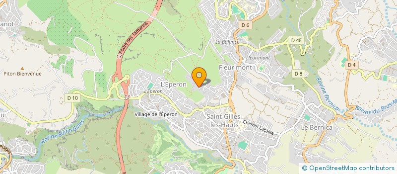 localisation de l'entreprise MONSIEUR DJAMEL CHAHED  SAINT-PAUL