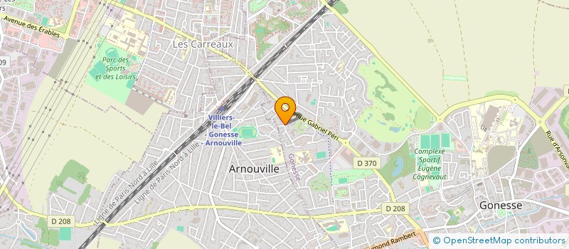 localisation de l'entreprise MONSIEUR DJAMEL CHERFI à GONESSE