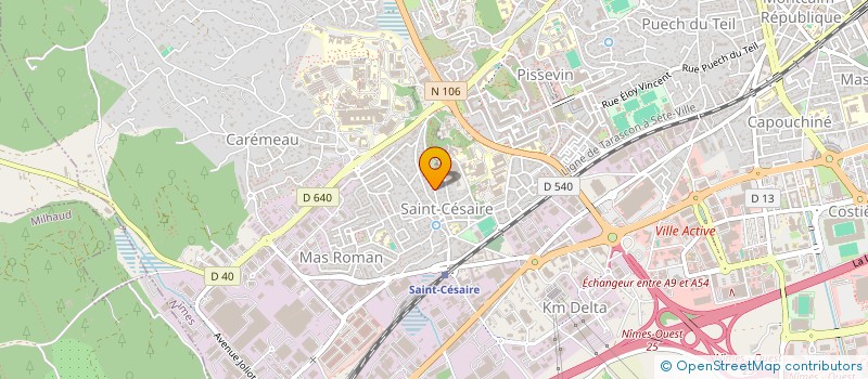 localisation de l'entreprise MONSIEUR DJAMEL DABLI à NIMES