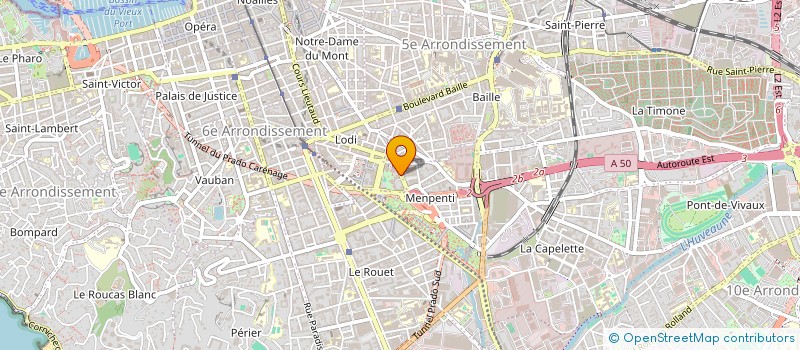 localisation de l'entreprise MONSIEUR DJAMEL DJABOUR  MARSEILLE