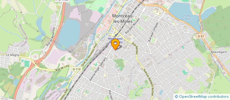 localisation de l'entreprise MONSIEUR DJAMEL DOUDOU à MONTCEAU-LES-MINES