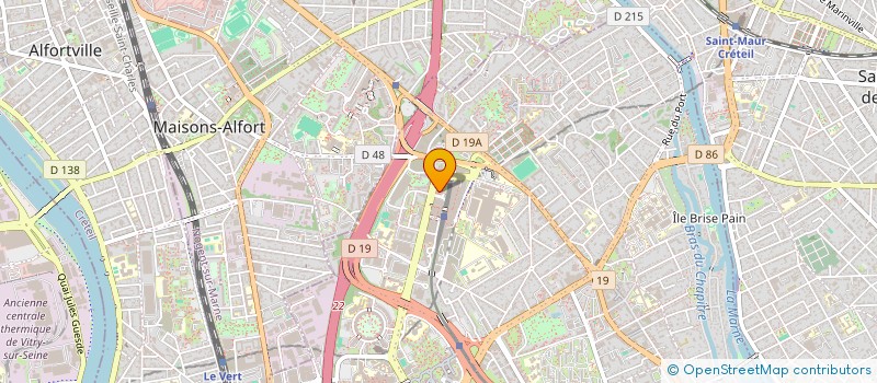 localisation de l'entreprise MONSIEUR DJAMEL EDDINE BENMERIEM  CRETEIL