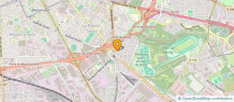 localisation de l'entreprise MONSIEUR DJAMEL EDDINE MAZOUZI  VENISSIEUX