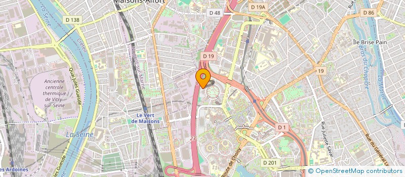 localisation de l'entreprise MONSIEUR DJAMEL EL BEY  CRETEIL