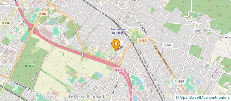 localisation de l'entreprise MONSIEUR DJAMEL FAIDI  SAINT-LEU-LA-FORET