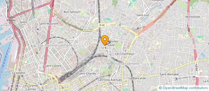 localisation de l'entreprise MONSIEUR DJAMEL FELLAH à MARSEILLE