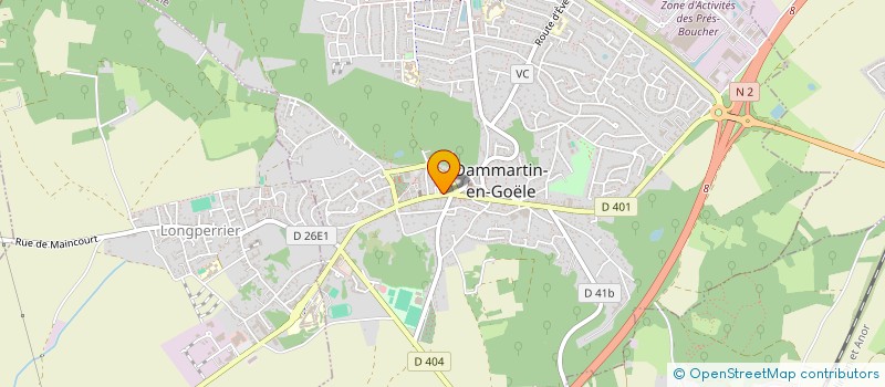 localisation de l'entreprise MONSIEUR DJAMEL HADDAR à DAMMARTIN-EN-GOELE