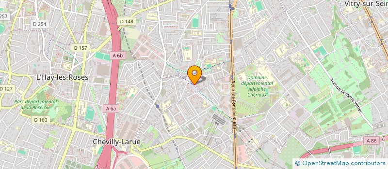 localisation de l'entreprise MONSIEUR DJAMEL HADDOU  L'HAY-LES-ROSES