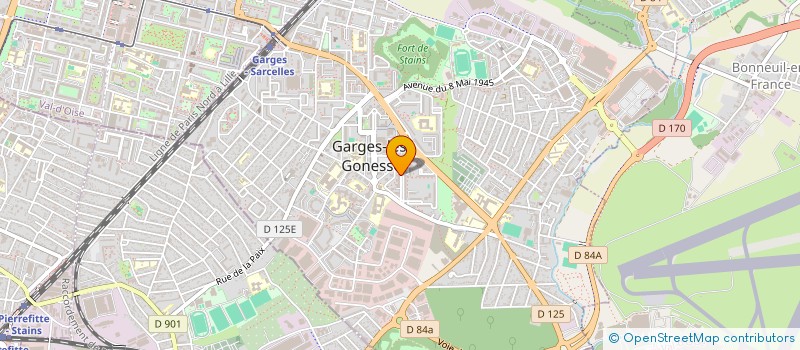 localisation de l'entreprise MONSIEUR DJAMEL HAMDADOU  GARGES-LES-GONESSE