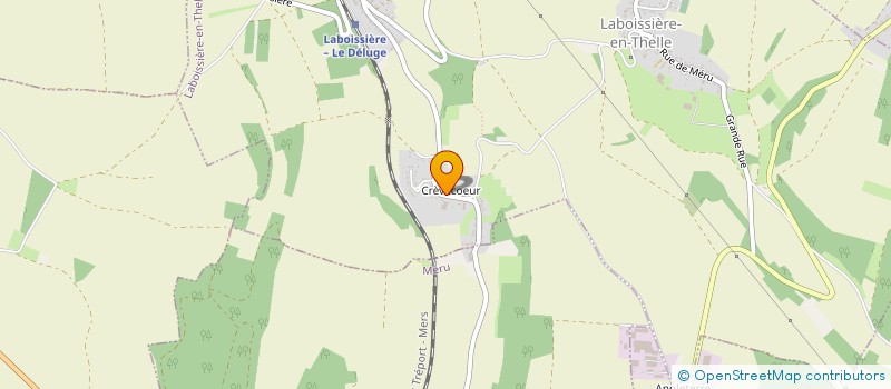 localisation de l'entreprise MONSIEUR DJAMEL HAMITOUCHE  LABOISSIERE-EN-THELLE