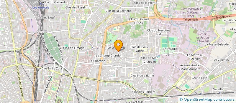 localisation de l'entreprise MONSIEUR DJAMEL HOUNNIT à ORLEANS