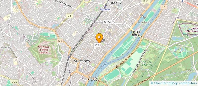 localisation de l'entreprise MONSIEUR DJAMEL IBEGAZENE à SURESNES