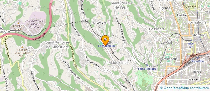 localisation de l'entreprise MONSIEUR DJAMEL IDIOUS à NICE