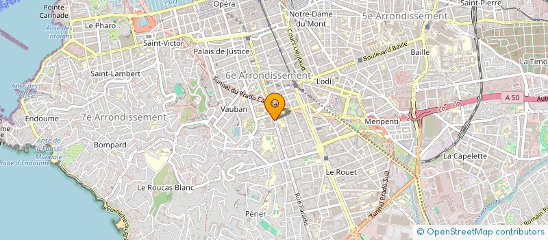 localisation de l'entreprise MONSIEUR DJAMEL KASSOUL à MARSEILLE