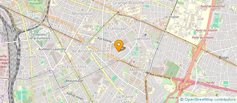 localisation de l'entreprise MONSIEUR DJAMEL KAZI -TANI  LYON