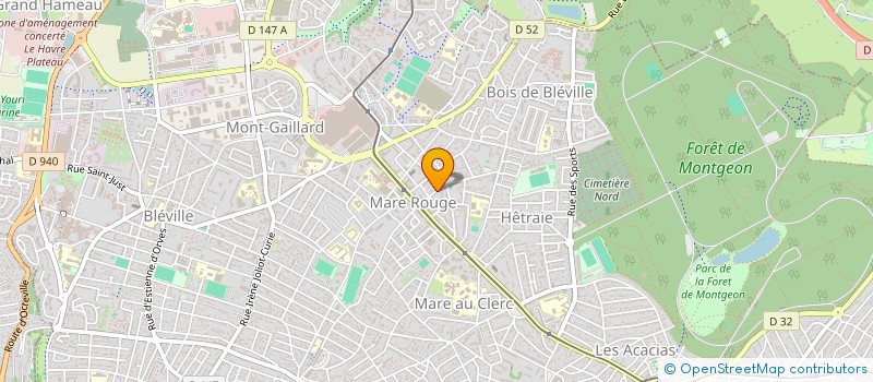 localisation de l'entreprise MONSIEUR DJAMEL KEDJAM à LE HAVRE