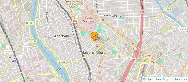 localisation de l'entreprise MONSIEUR DJAMEL KHALDI à MAISONS-ALFORT