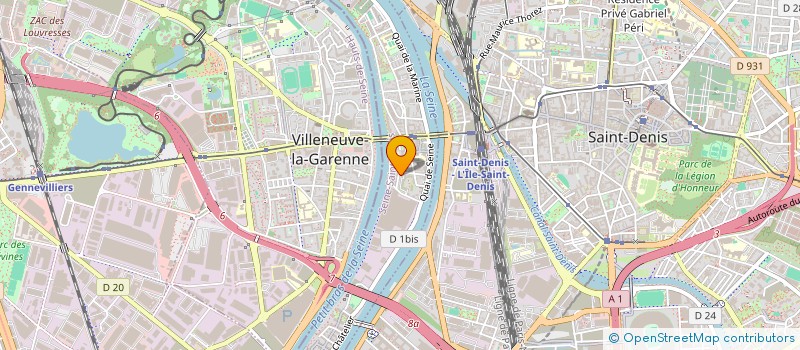 localisation de l'entreprise MONSIEUR DJAMEL KOKENE à L'ILE-SAINT-DENIS