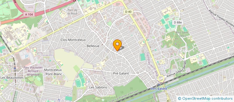 localisation de l'entreprise MONSIEUR DJAMEL LALAOUI à VILLEPINTE