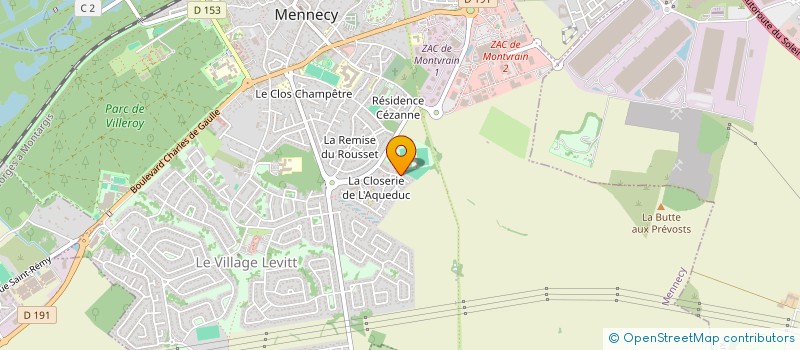 localisation de l'entreprise MONSIEUR DJAMEL LARABI à MENNECY
