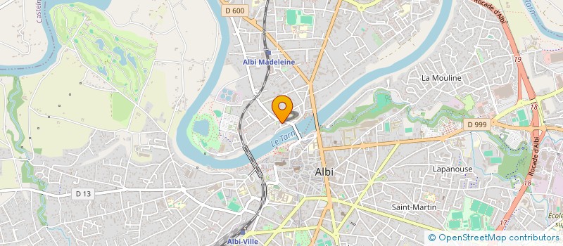 localisation de l'entreprise MONSIEUR DJAMEL MADI à ALBI