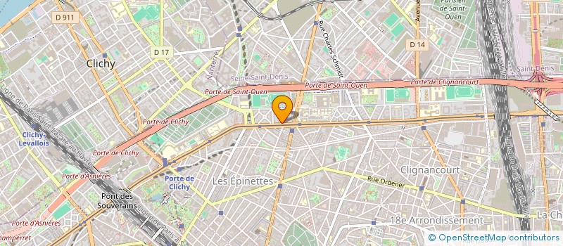 localisation de l'entreprise MONSIEUR DJAMEL MAKHLOUF  PARIS