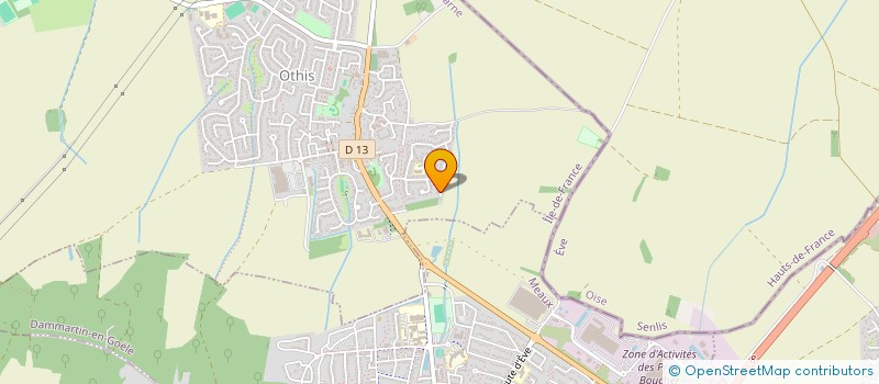 localisation de l'entreprise MONSIEUR DJAMEL MANKOURI  OTHIS