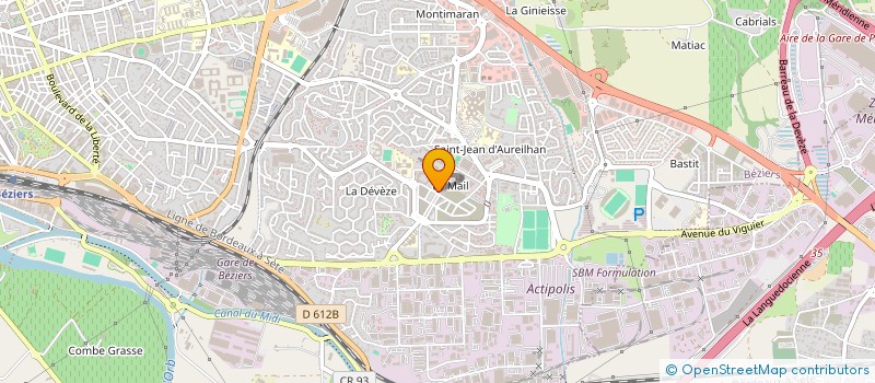 localisation de l'entreprise MONSIEUR DJAMEL MAZARI à BEZIERS