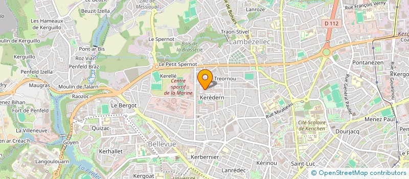 localisation de l'entreprise MONSIEUR DJAMEL MEBANI à BREST