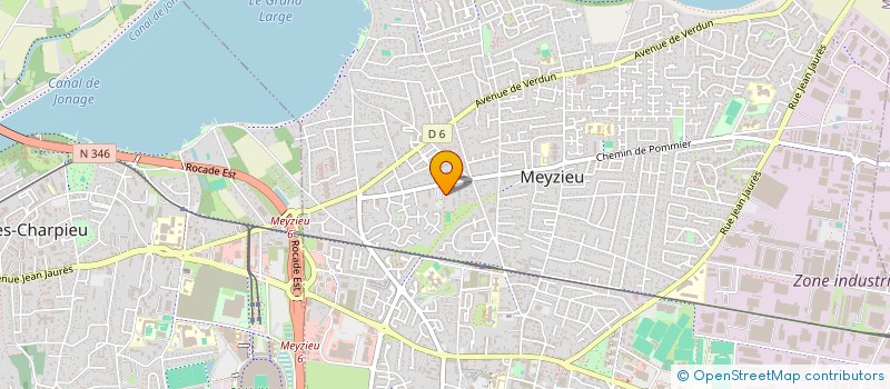 localisation de l'entreprise MONSIEUR DJAMEL MEHENNAOUI à MEYZIEU