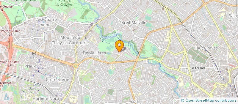 localisation de l'entreprise MONSIEUR DJAMEL MEKELLECHE à NANTES