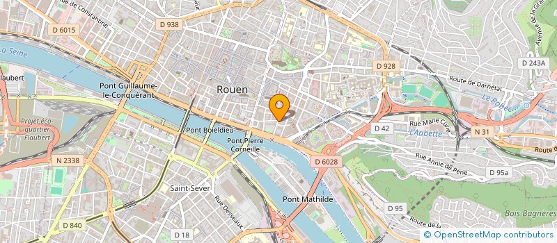 localisation de l'entreprise MONSIEUR DJAMEL MERIOULI à ROUEN