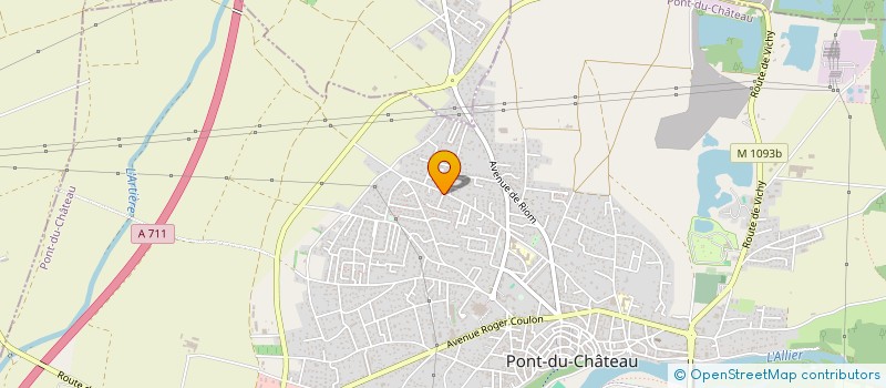 localisation de l'entreprise MONSIEUR DJAMEL MESSAI  PONT-DU-CHATEAU