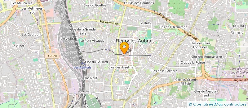 localisation de l'entreprise MONSIEUR DJAMEL MEZIANE à FLEURY-LES-AUBRAIS