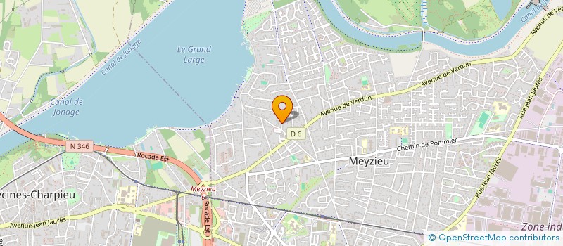 localisation de l'entreprise MONSIEUR DJAMEL MEZOUAR  MEYZIEU