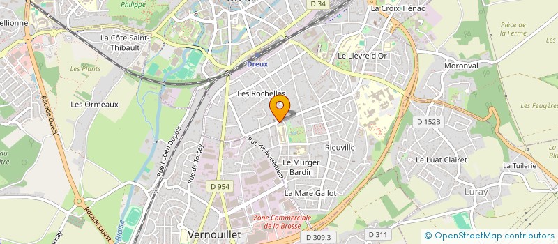 localisation de l'entreprise MONSIEUR DJAMEL MILIANI à DREUX