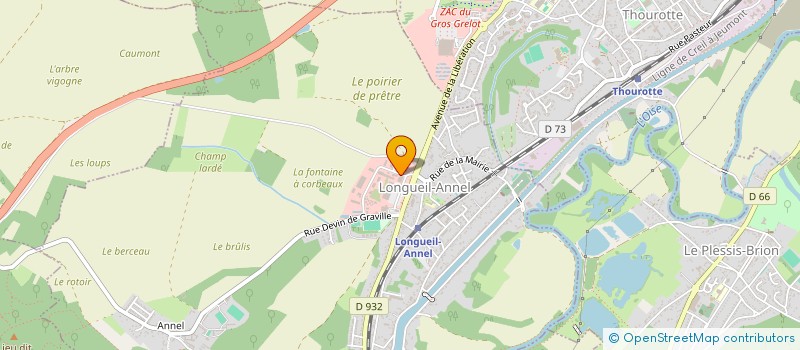localisation de l'entreprise MONSIEUR DJAMEL MOSTEFA-CHAA à LONGUEIL-ANNEL