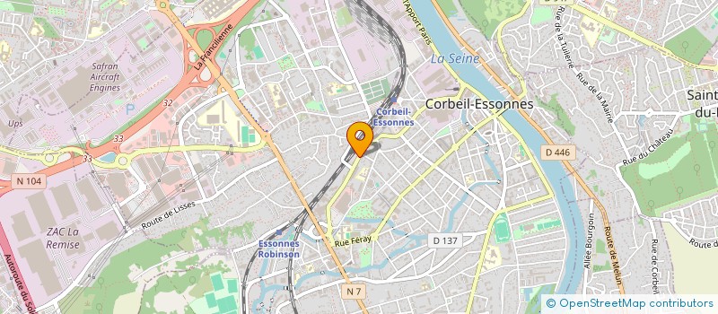 localisation de l'entreprise MONSIEUR DJAMEL MOUHOUS à CORBEIL-ESSONNES