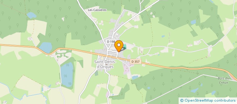 localisation de l'entreprise MONSIEUR DJAMEL MOUTADJER  SAINT-DENIS-D'ORQUES