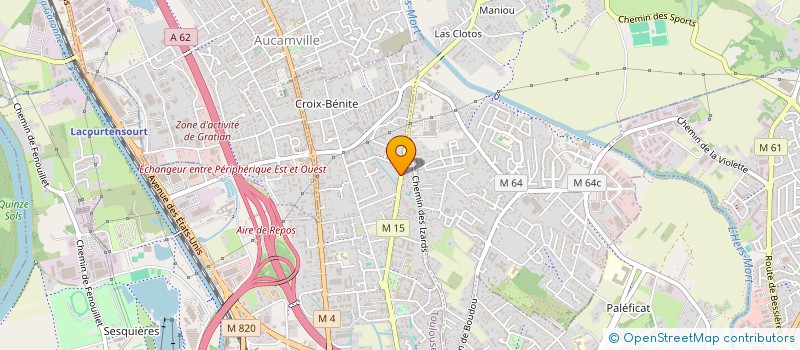 localisation de l'entreprise MONSIEUR DJAMEL NAIB à TOULOUSE