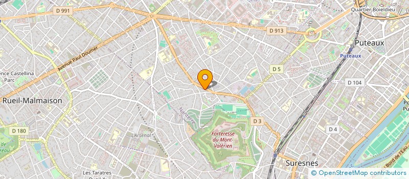 localisation de l'entreprise MONSIEUR DJAMEL OUARKOUB à NANTERRE