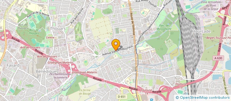 localisation de l'entreprise MONSIEUR DJAMEL OUBAD à VILLENAVE-D'ORNON