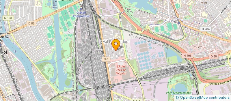 localisation de l'entreprise MONSIEUR DJAMEL SADADOU à VALENTON