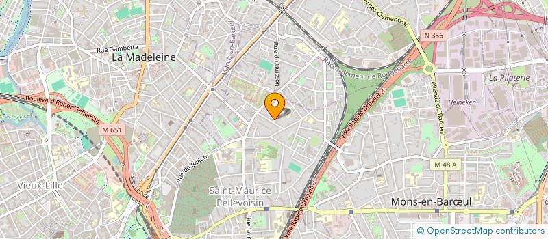 localisation de l'entreprise MONSIEUR DJAMEL SEBAH à LILLE