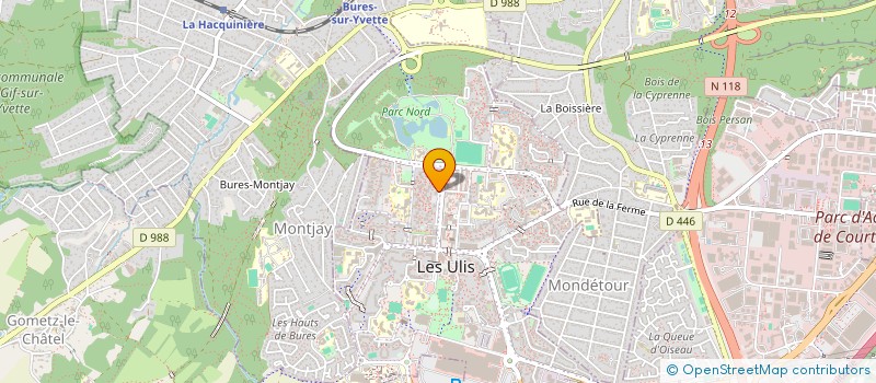 localisation de l'entreprise MONSIEUR DJAMEL SOUABNI à LES ULIS