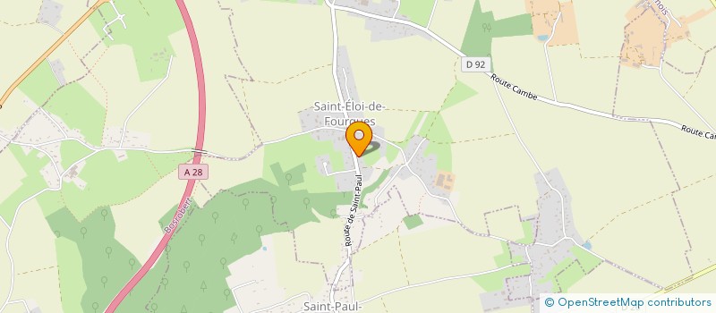 localisation de l'entreprise MONSIEUR DJAMEL TALAKELA  SAINT-ELOI-DE-FOURQUES