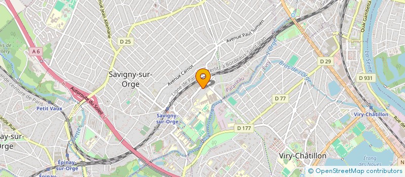 localisation de l'entreprise MONSIEUR DJAMEL TERCHOUNE à SAVIGNY-SUR-ORGE