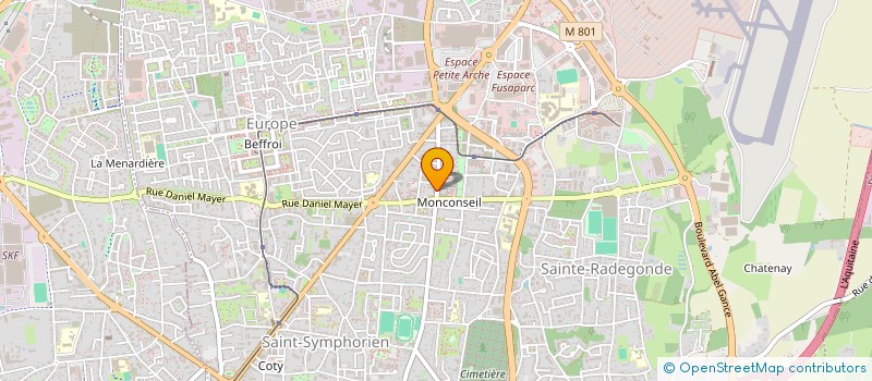 localisation de l'entreprise MONSIEUR DJAMEL THOMAS  TOURS